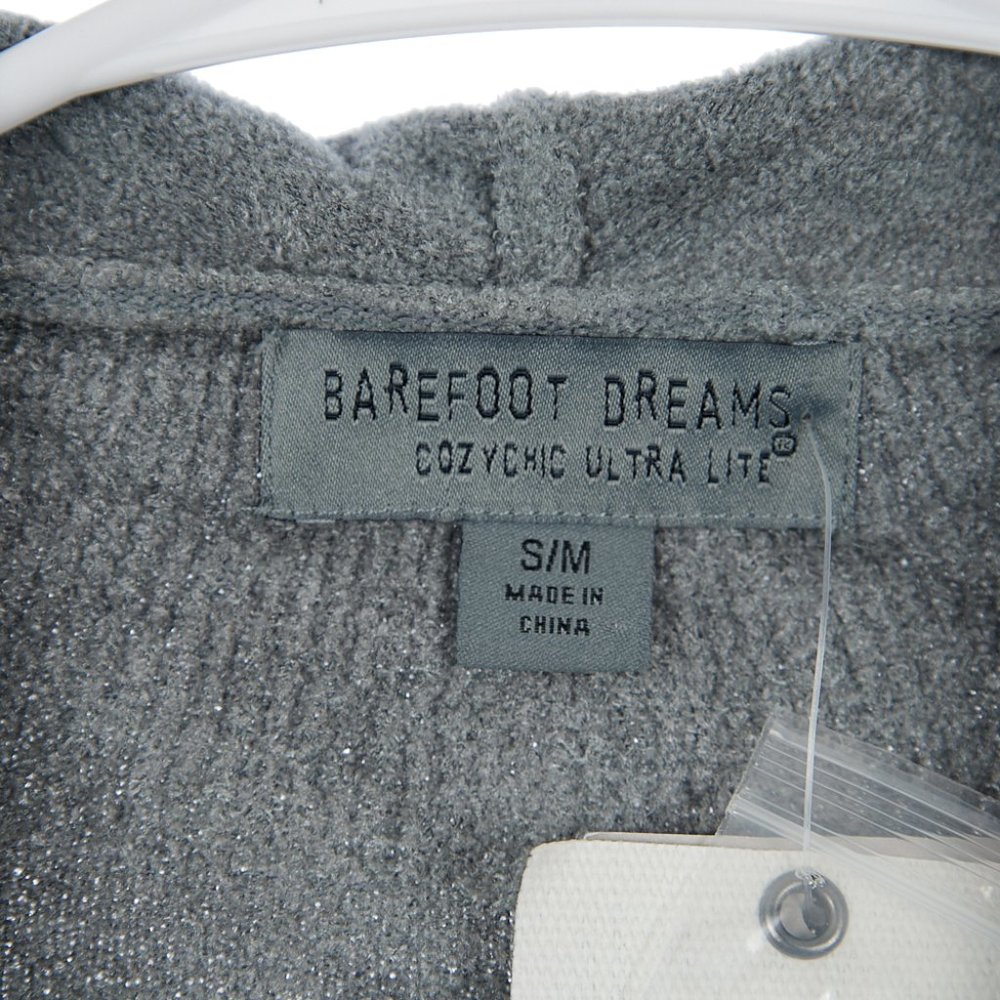 Barefoot Dreams CozyChic Ultra Lite Shawl Pointelle Cardigan Women's S/M NWT - Picture 6 of 9